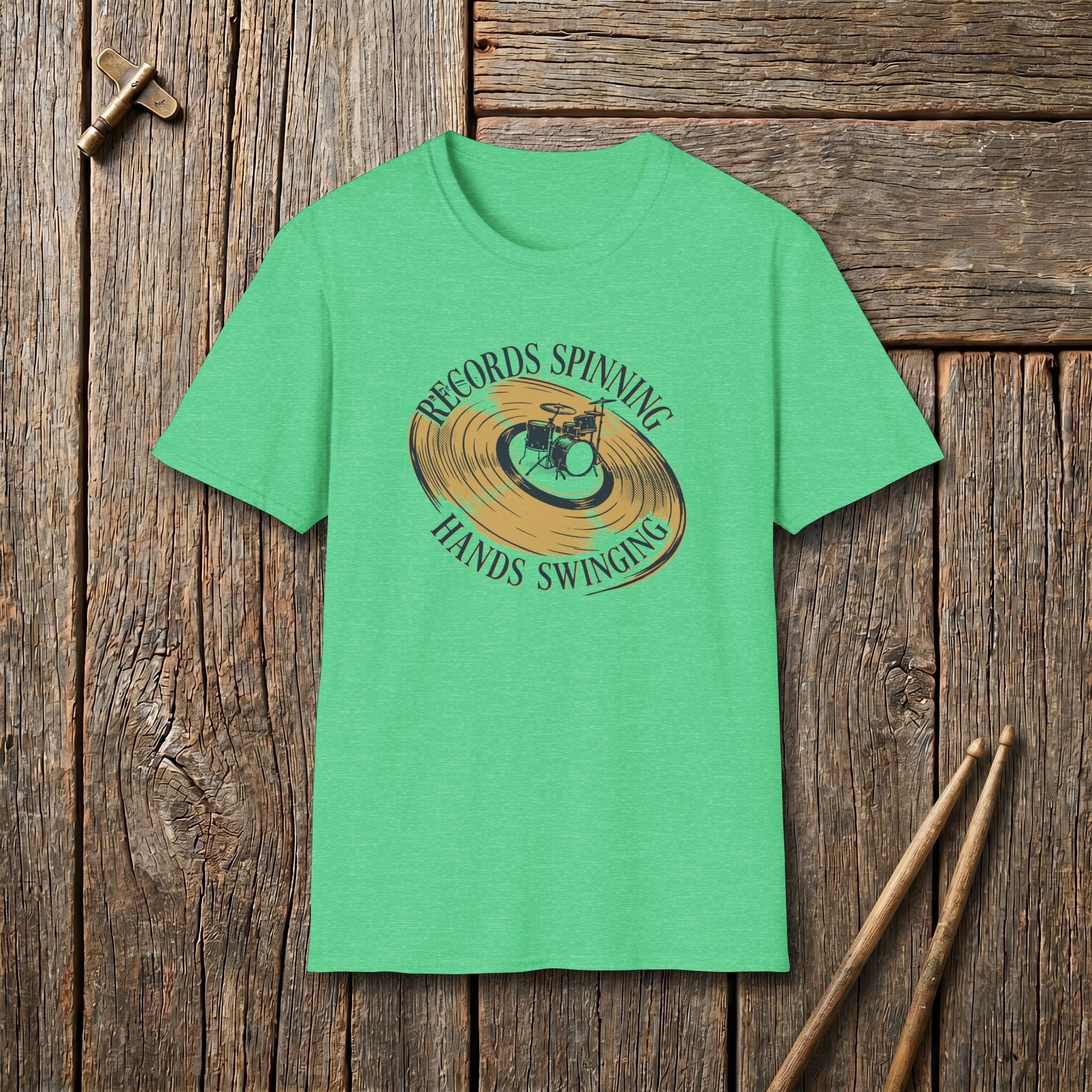 Records Spinning, Hands Swinging T-Shirt