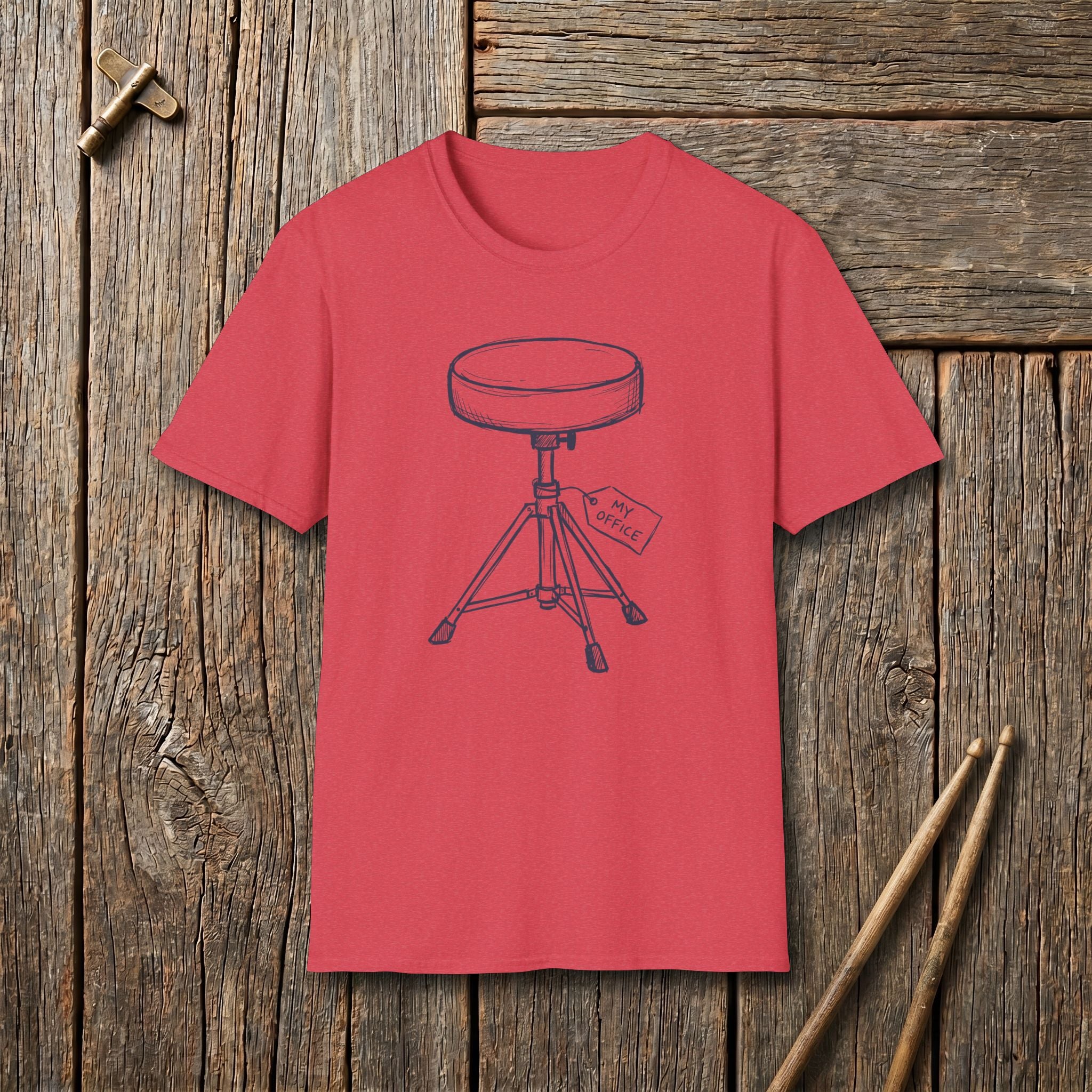 Drum Throne Sketch T-Shirt