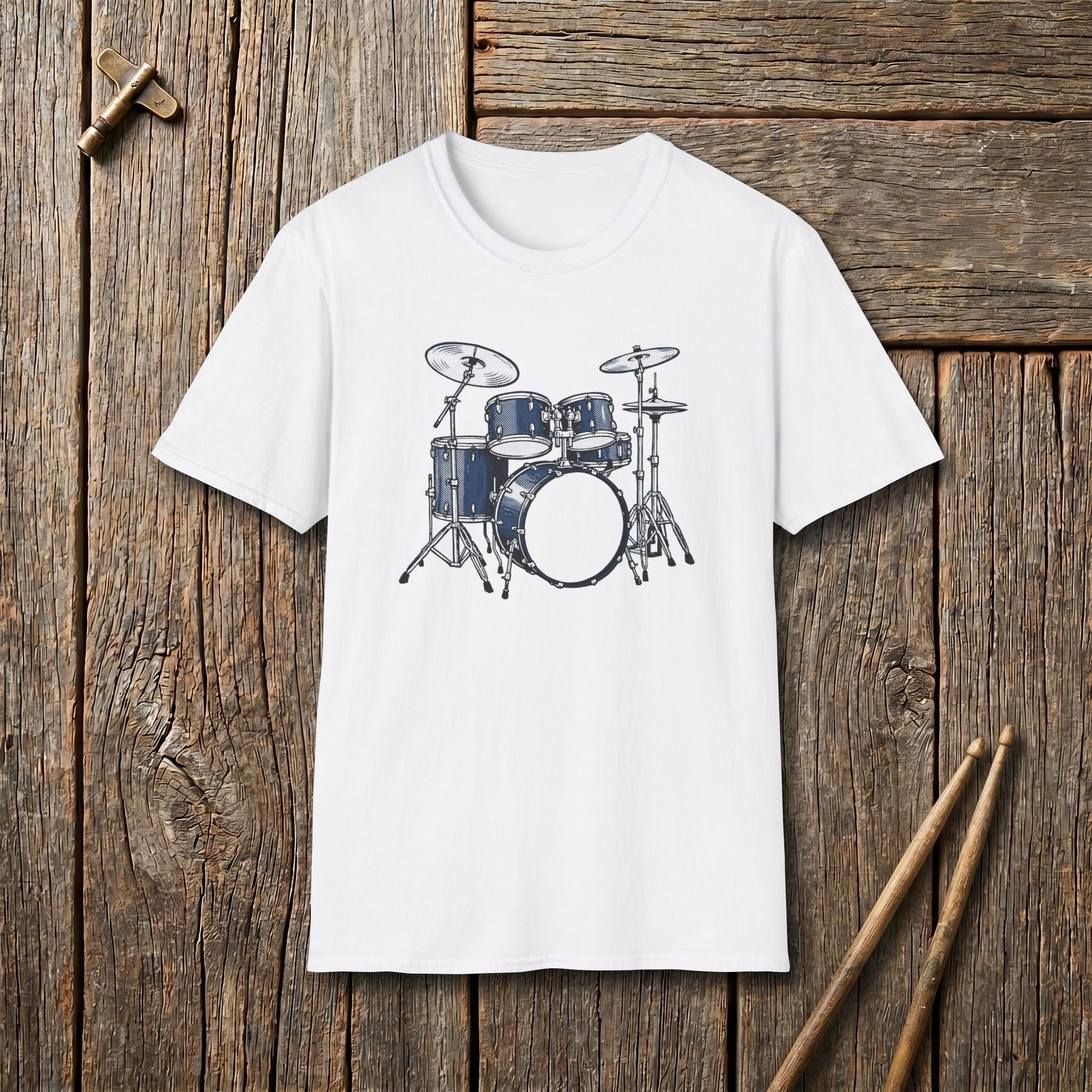 Vintage Kit Linocut T-Shirt