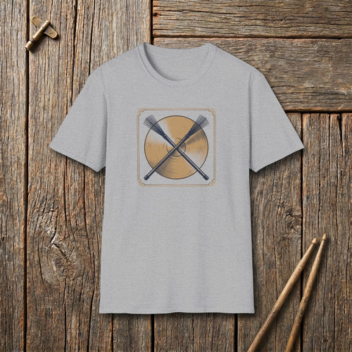 Brushes Cymbal Vintage T-Shirt