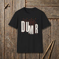 DUMMER Retro Layered Typography T‑Shirt