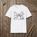 Sketch Drum Kit T-Shirt