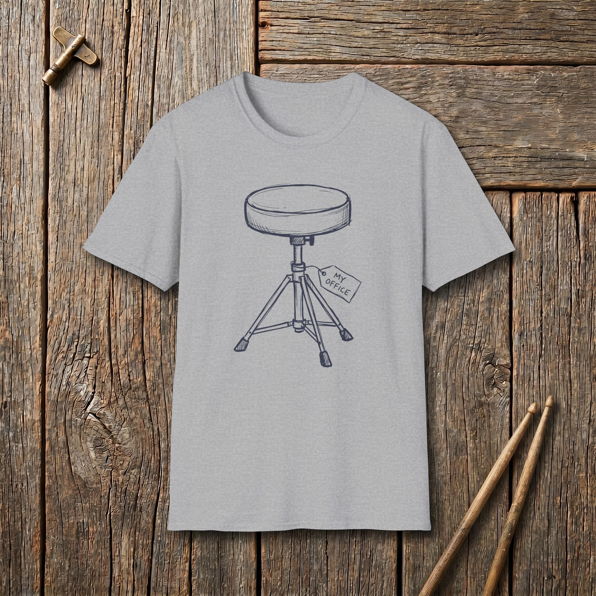Drum Throne Sketch T-Shirt