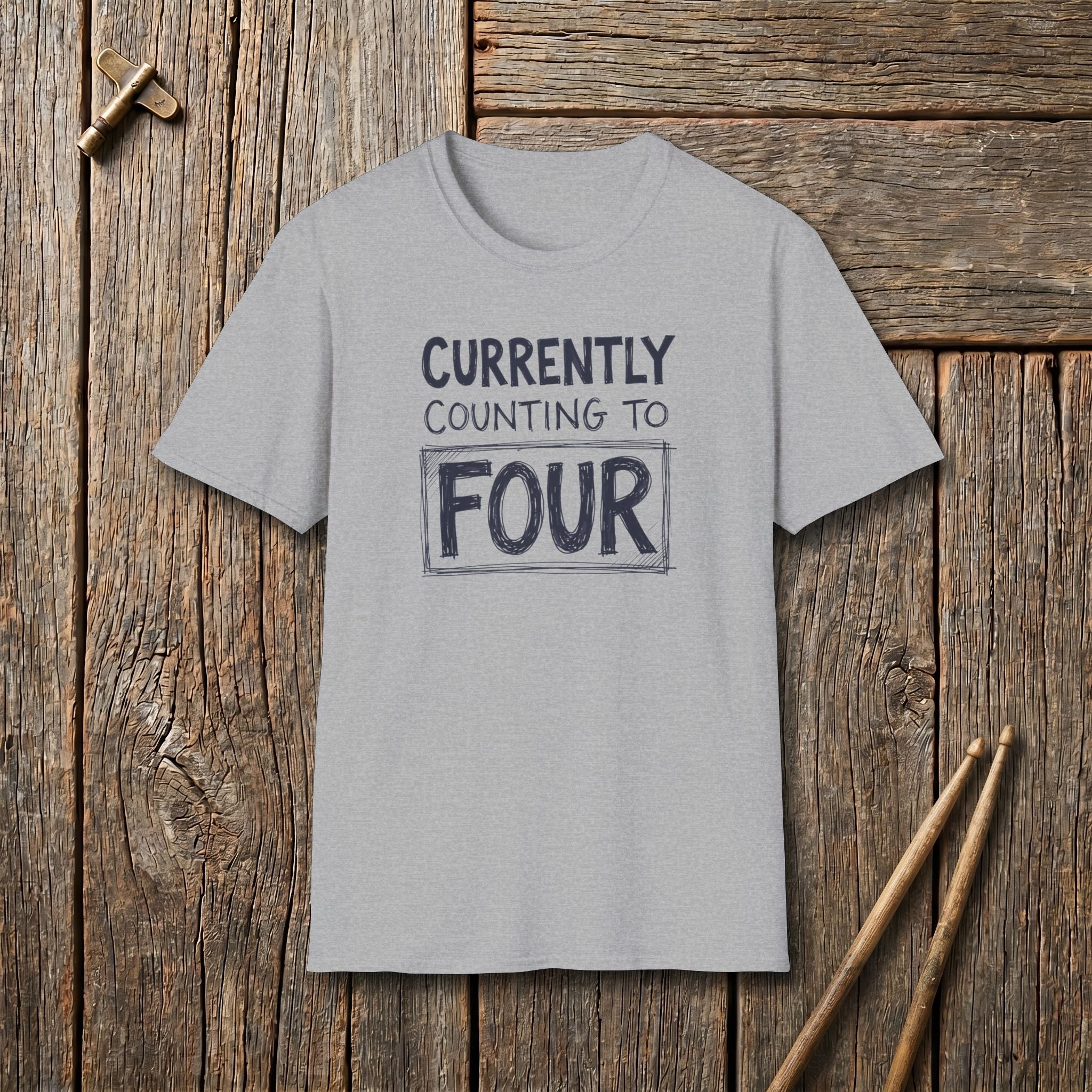 Currently Counting To Four T-Shirt