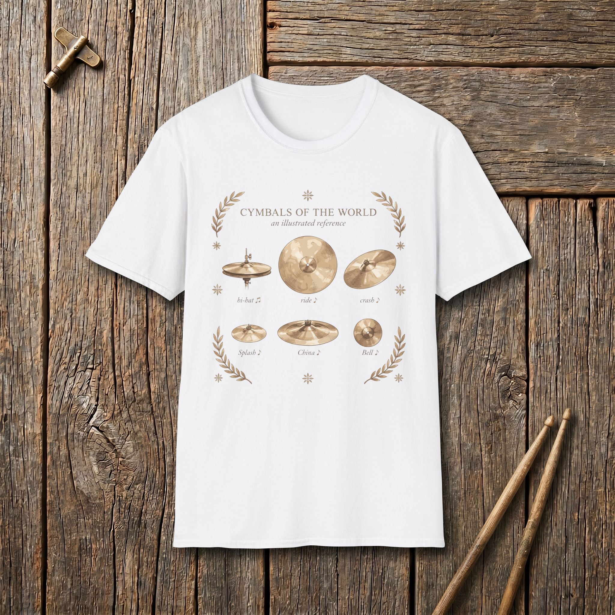 Cymbals Of The World T-Shirt