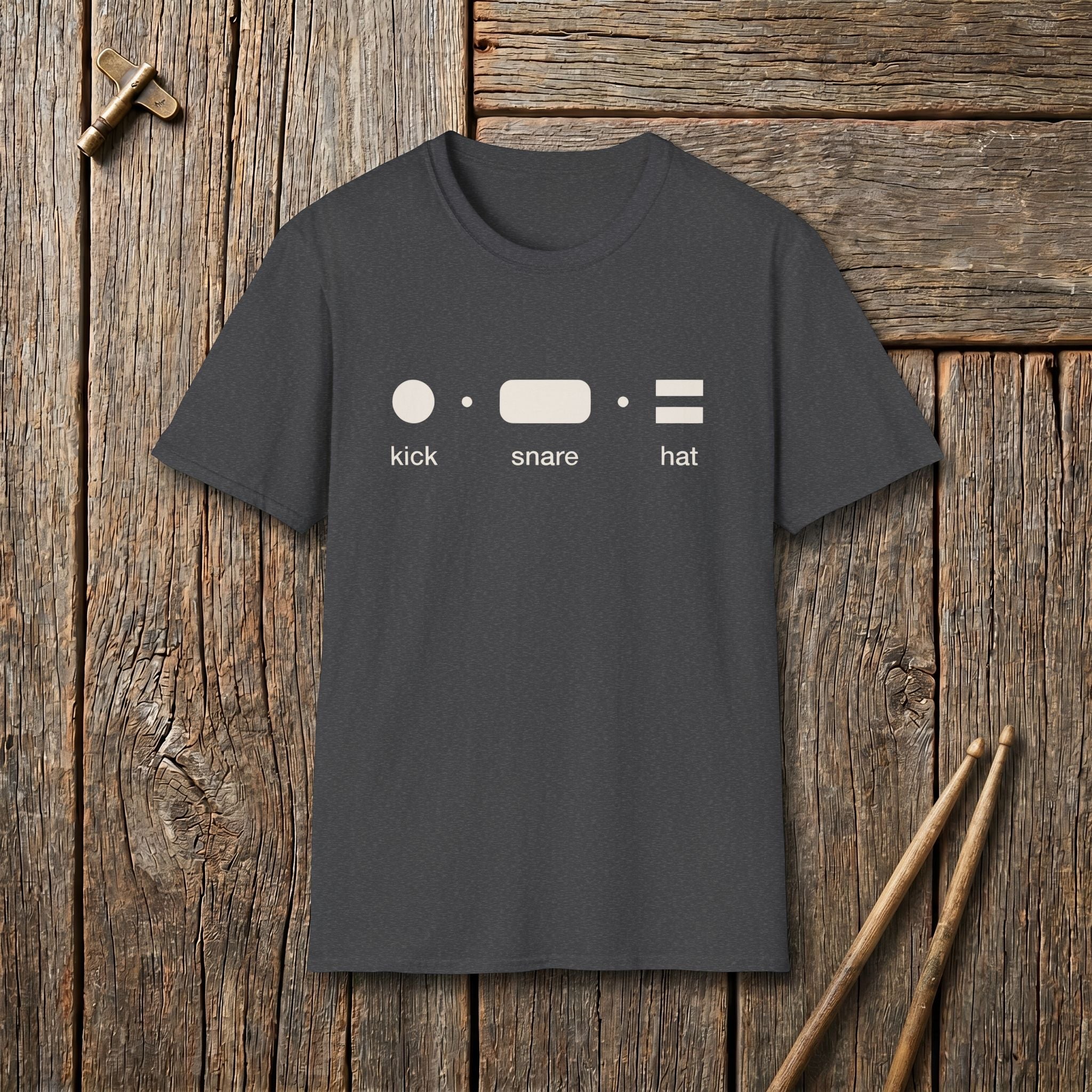 Kick Snare Hat T-Shirt
