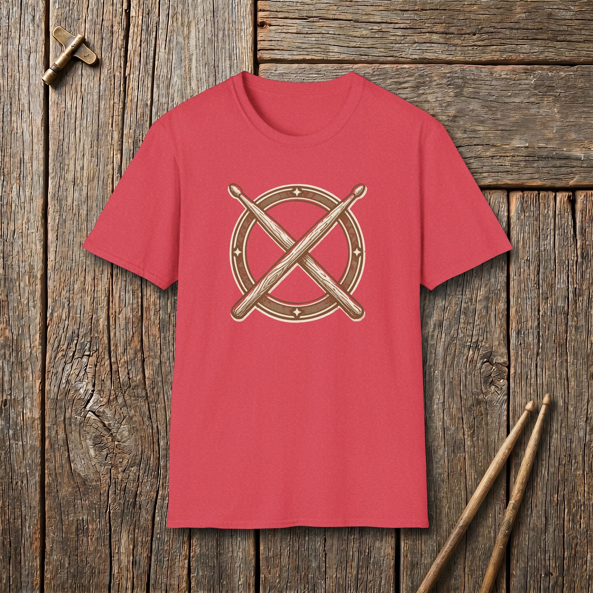 Crossed Sticks Badge T-Shirt