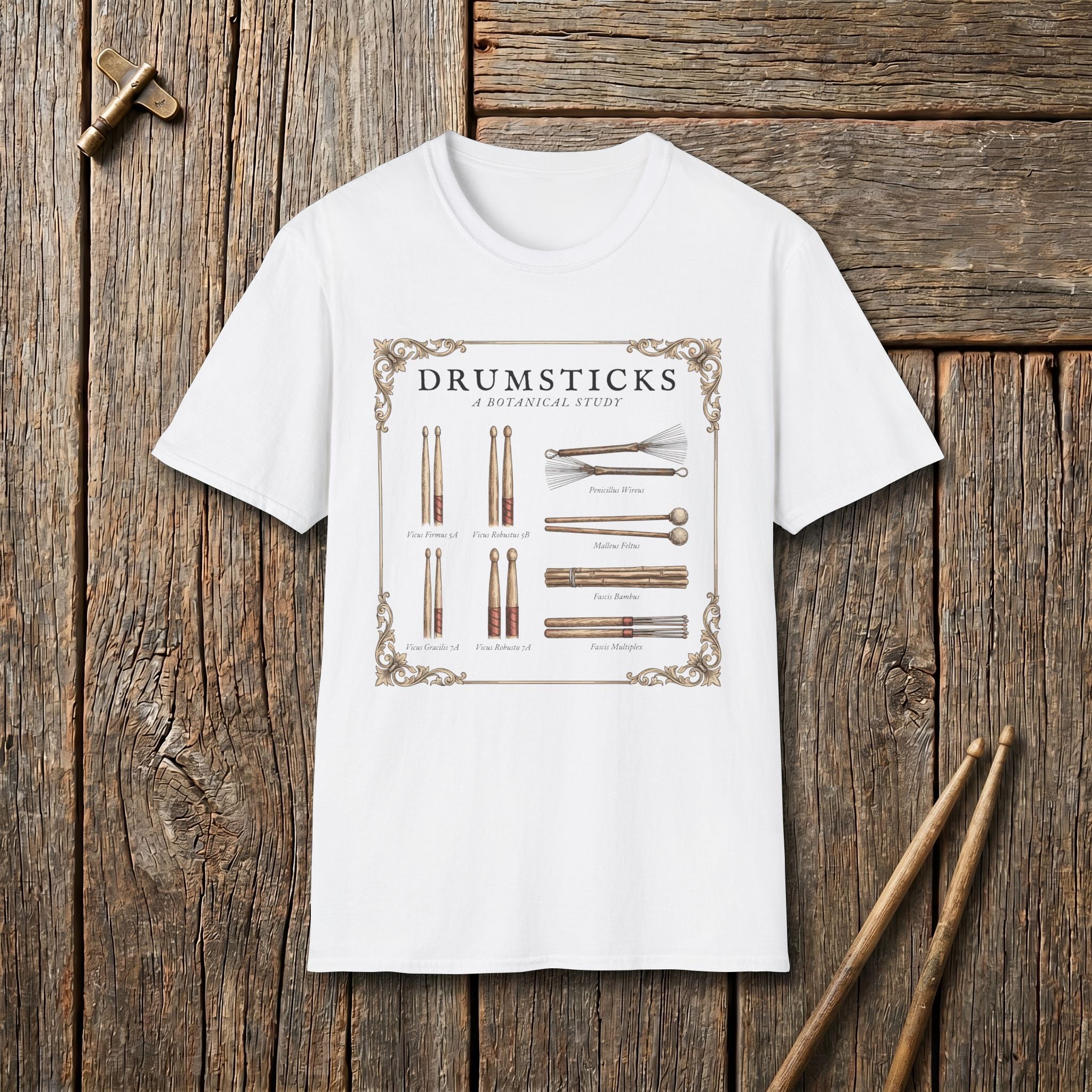 Drumsticks A Botanical Study T-Shirt