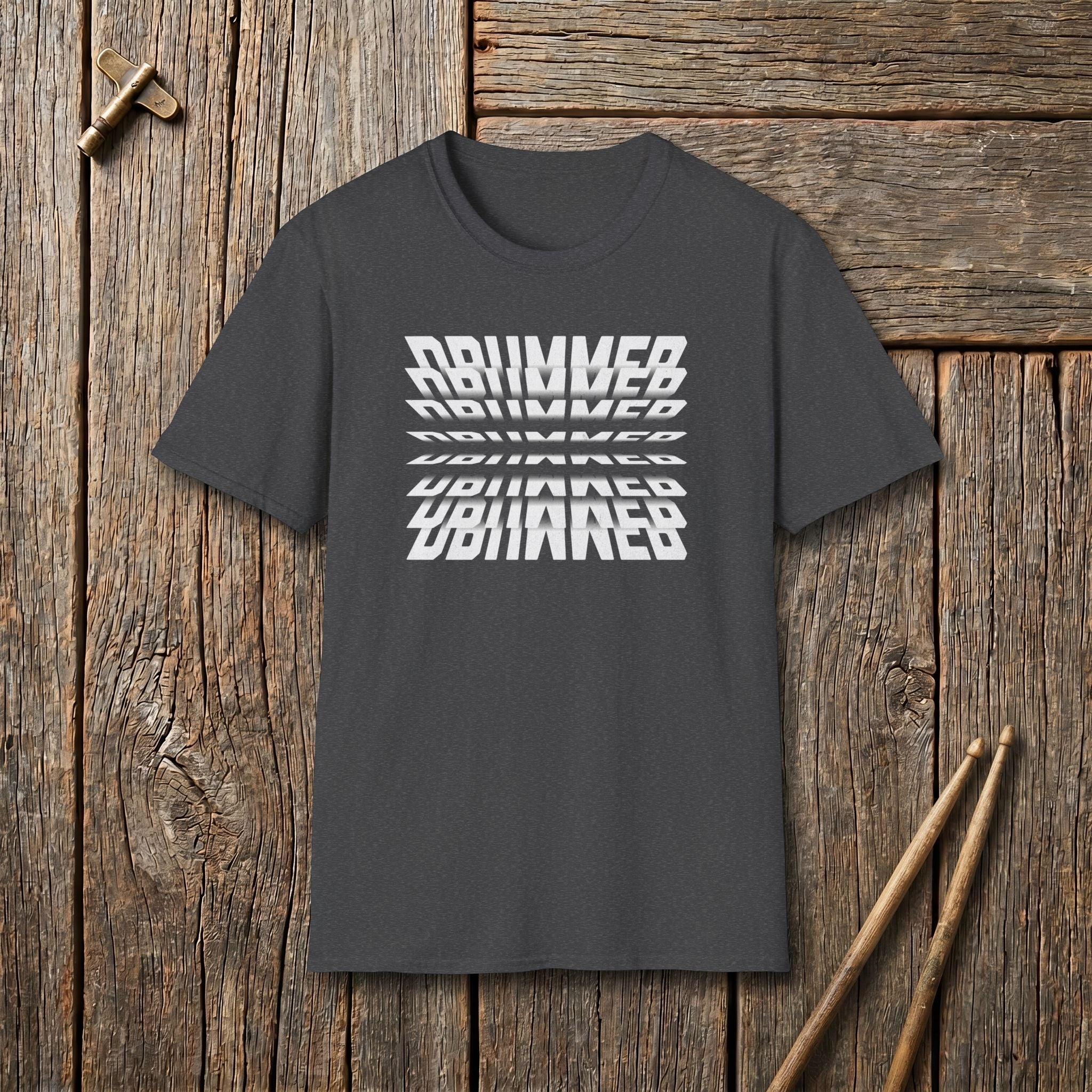 Drummer Flip Effect T-Shirt
