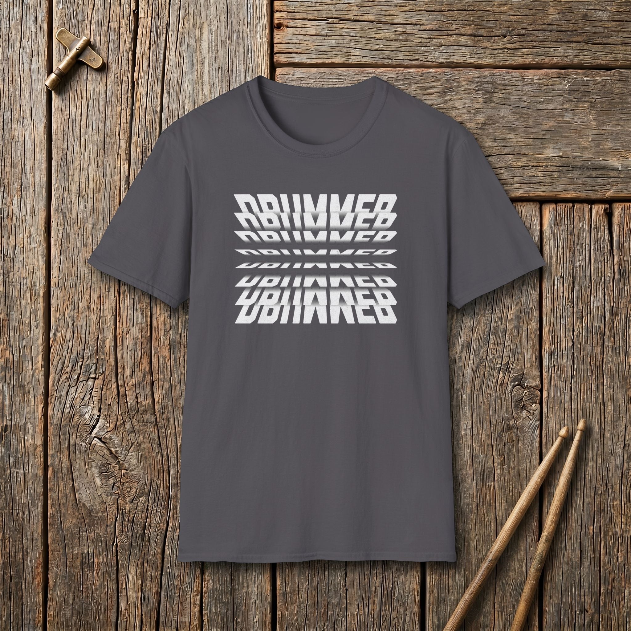 Drummer Flip Effect T-Shirt