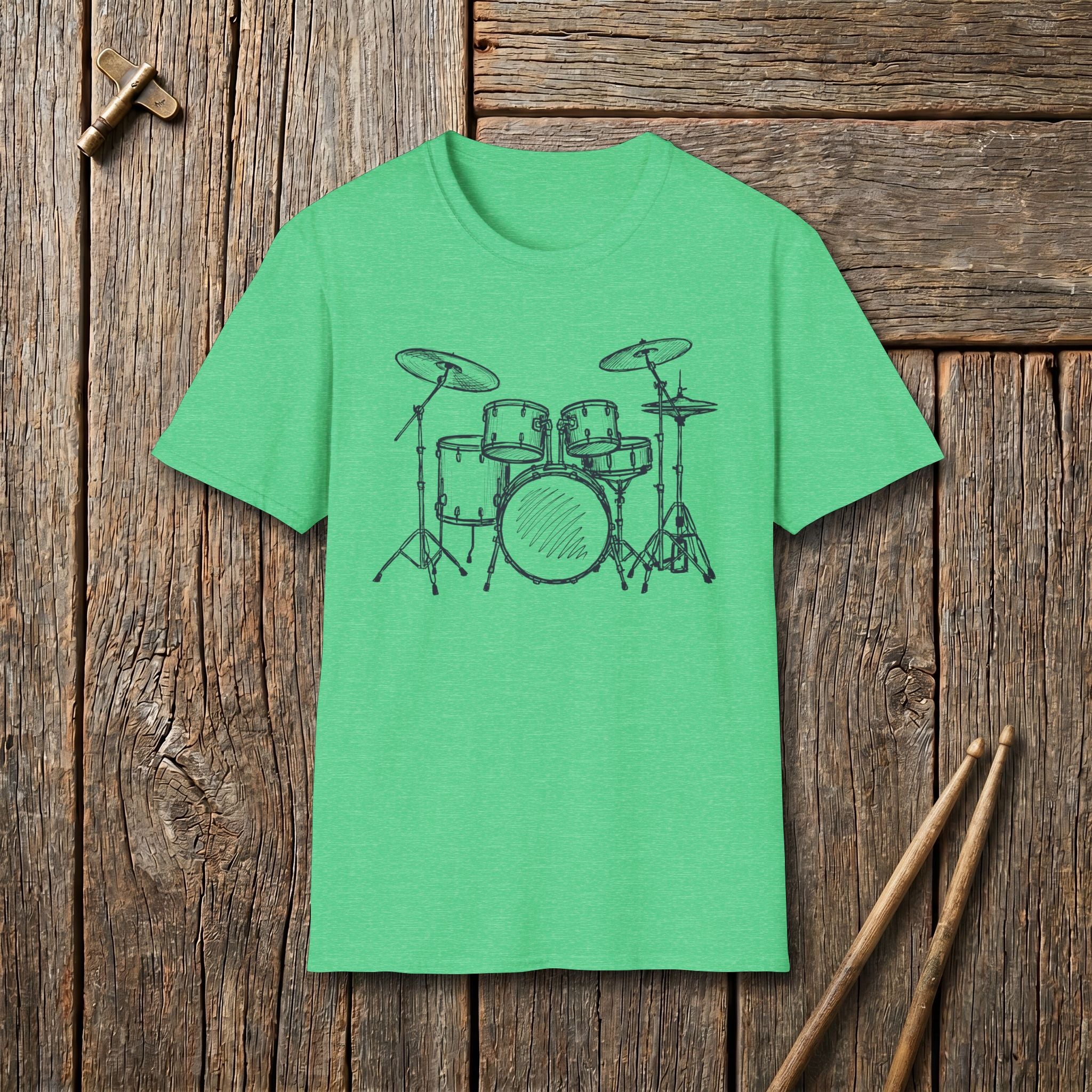 Sketch Drum Kit T-Shirt