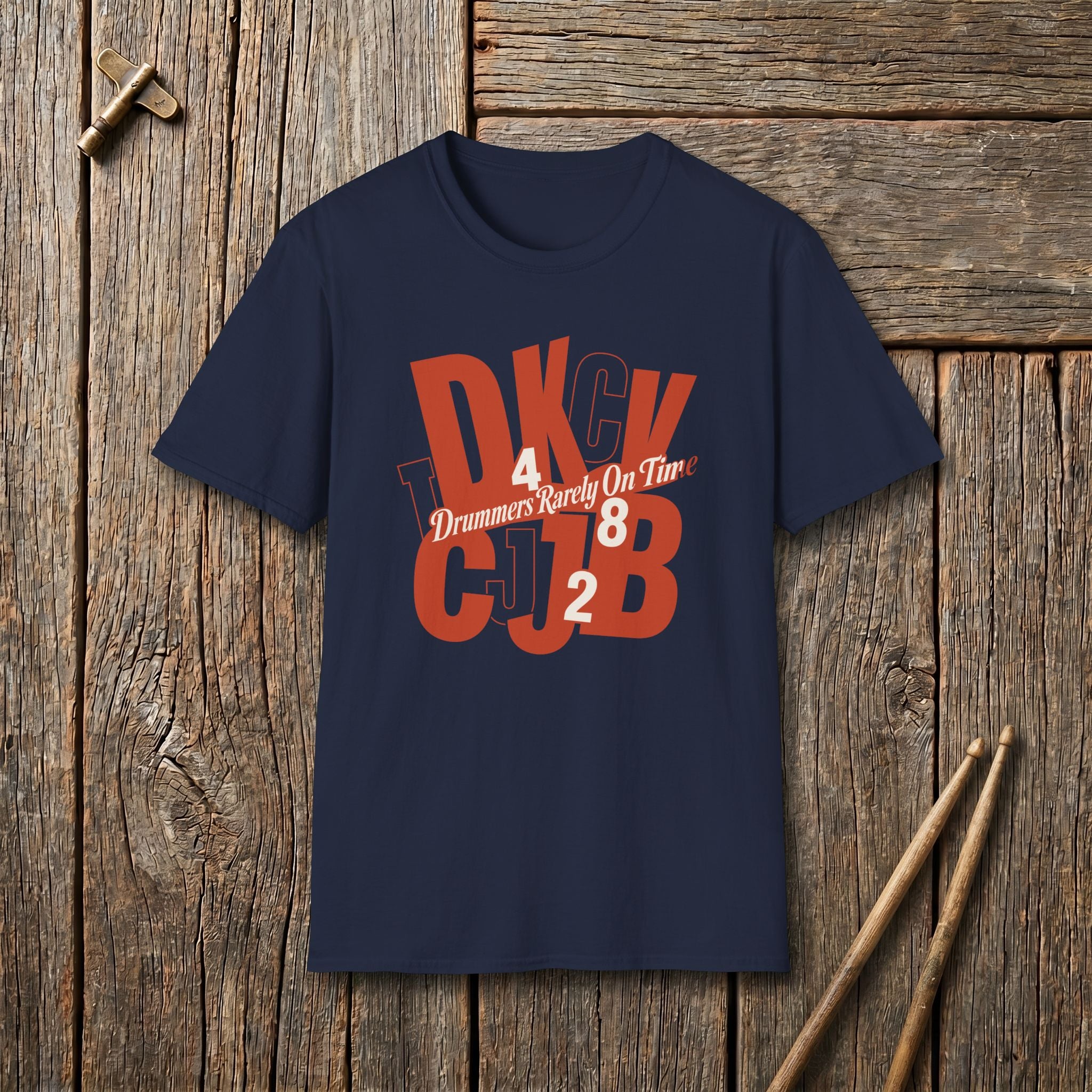 Drummer Rarely On Time T-Shirt