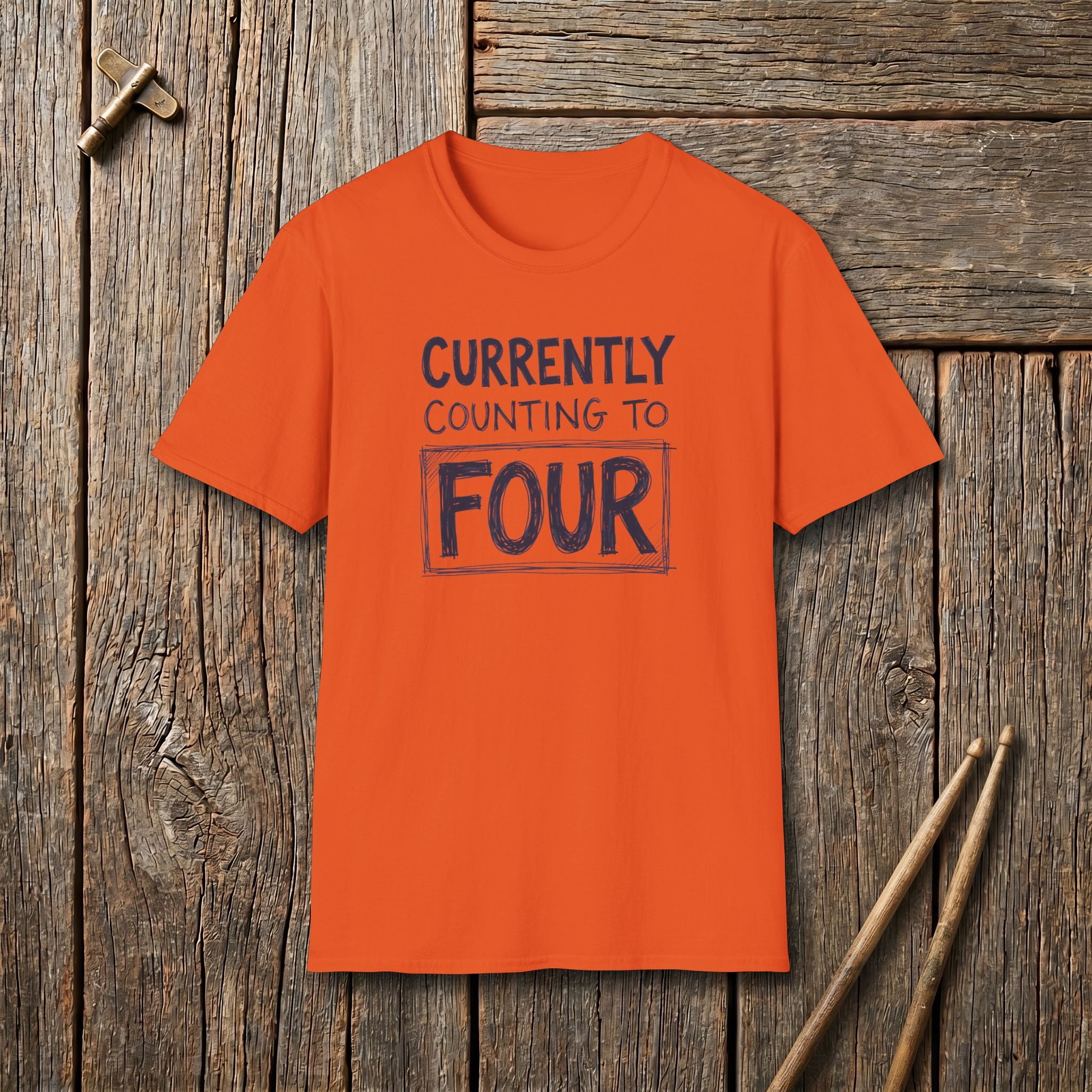 Currently Counting To Four T-Shirt