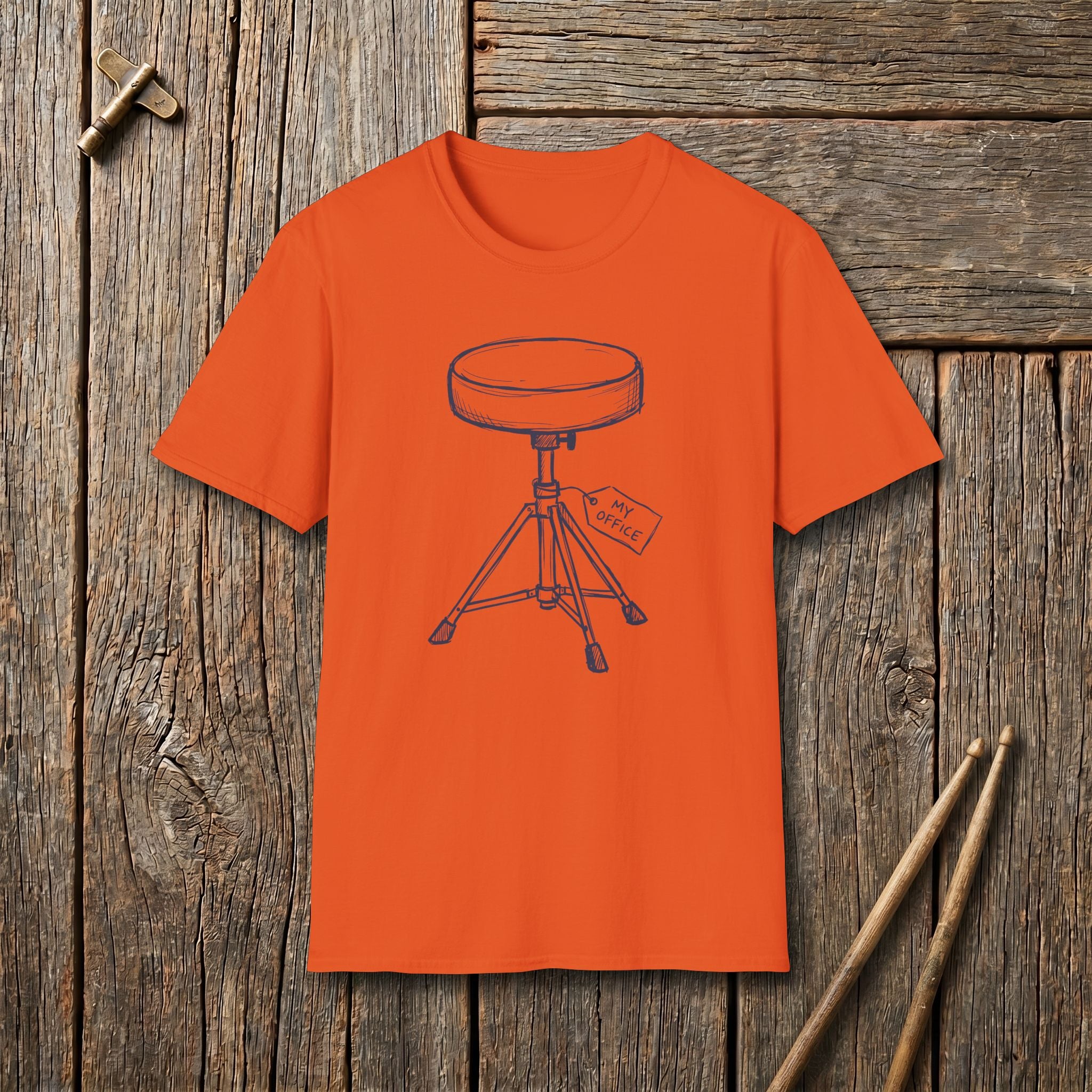 Drum Throne Sketch T-Shirt