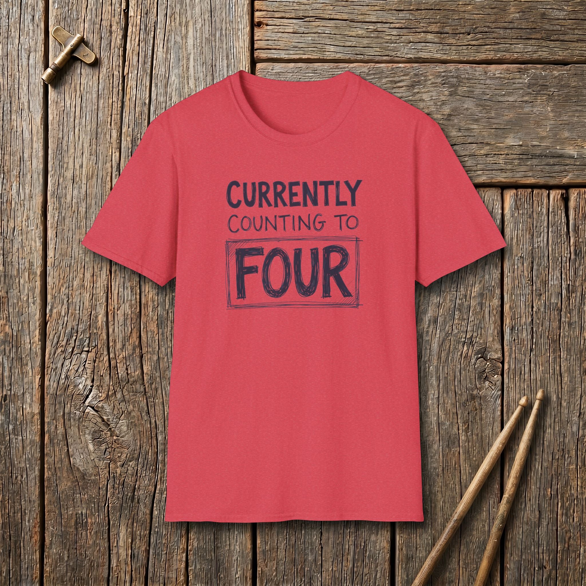 Currently Counting To Four T-Shirt