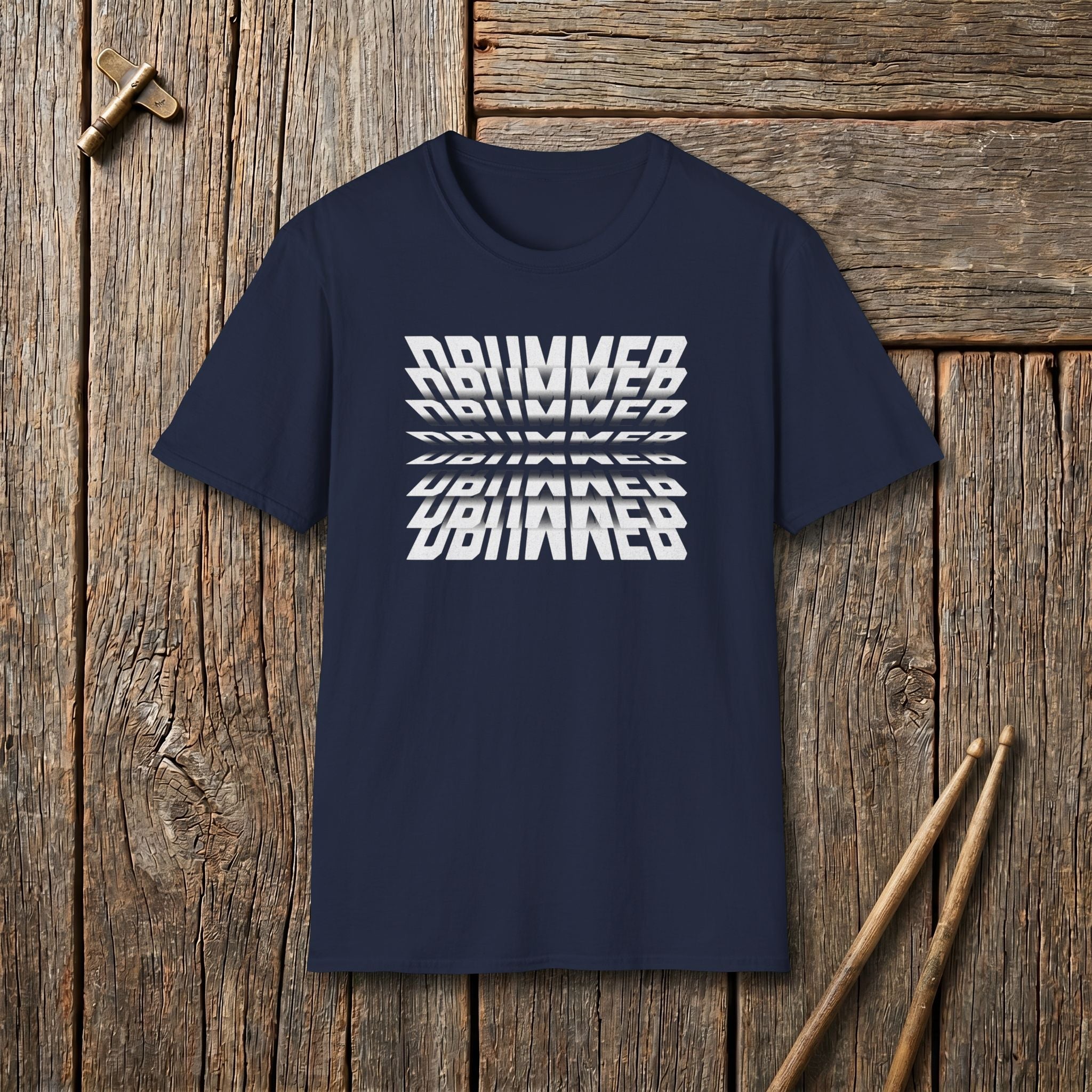 Drummer Flip Effect T-Shirt