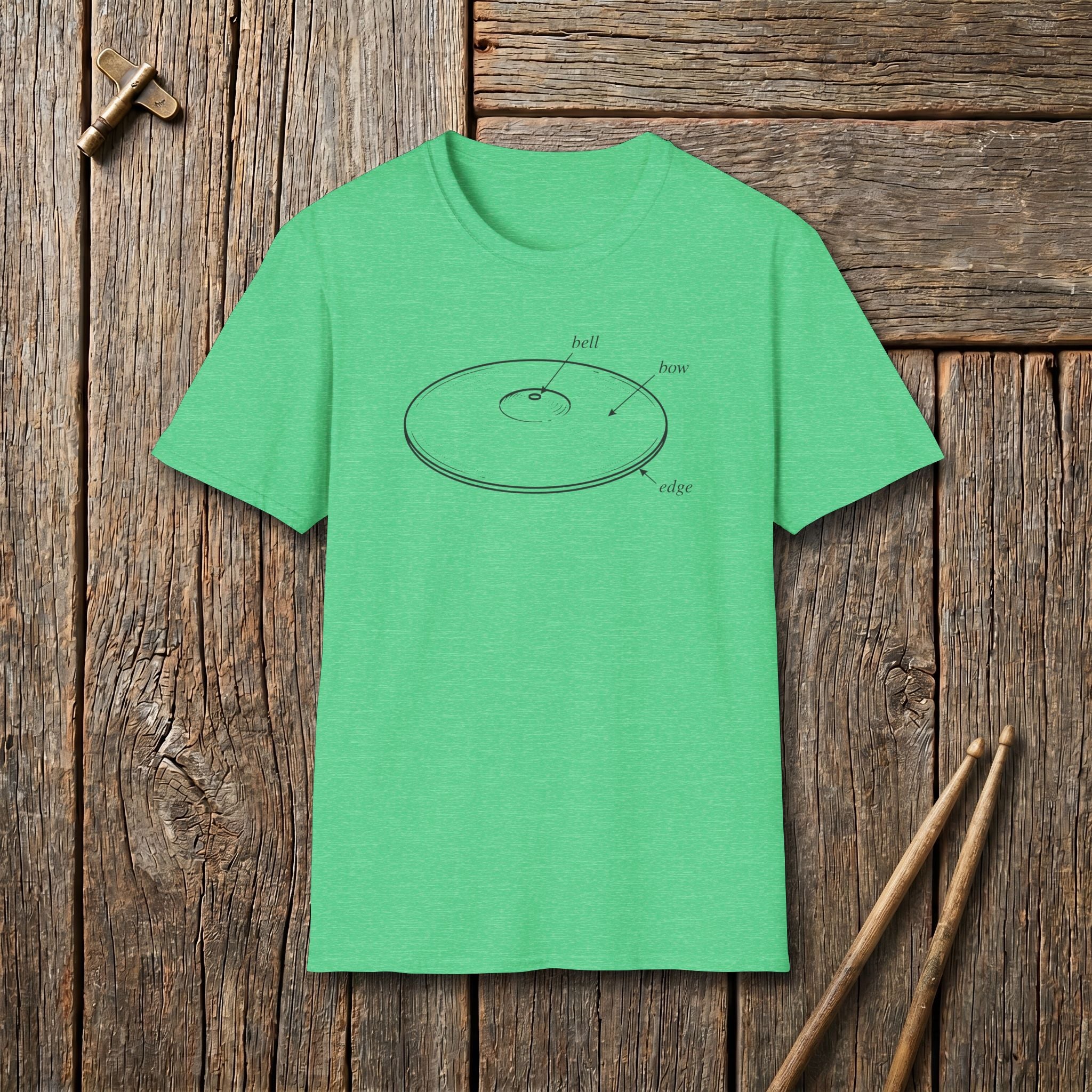 Cymbal Diagram T-Shirt