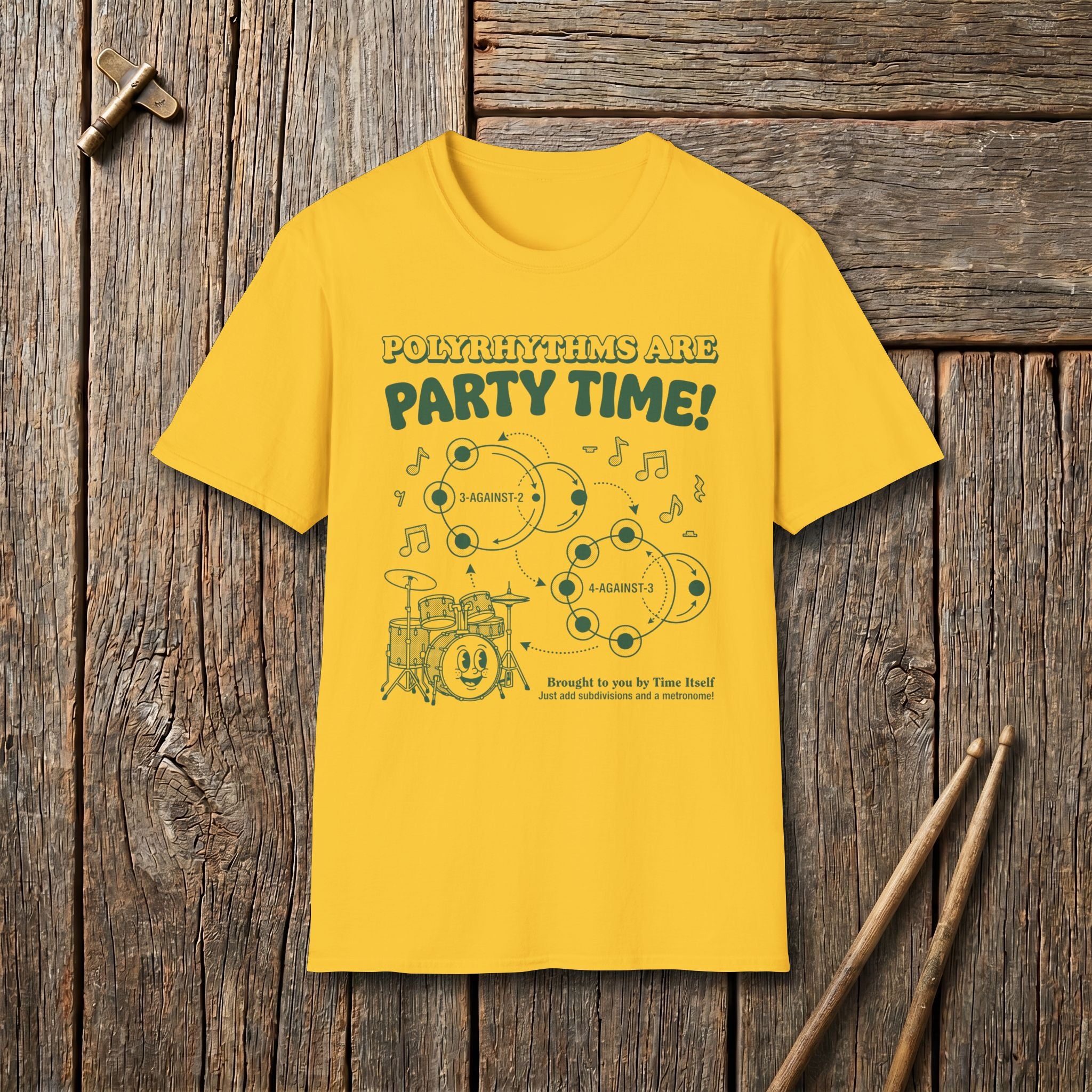 Polyrhythms Are Party Time T-Shirt