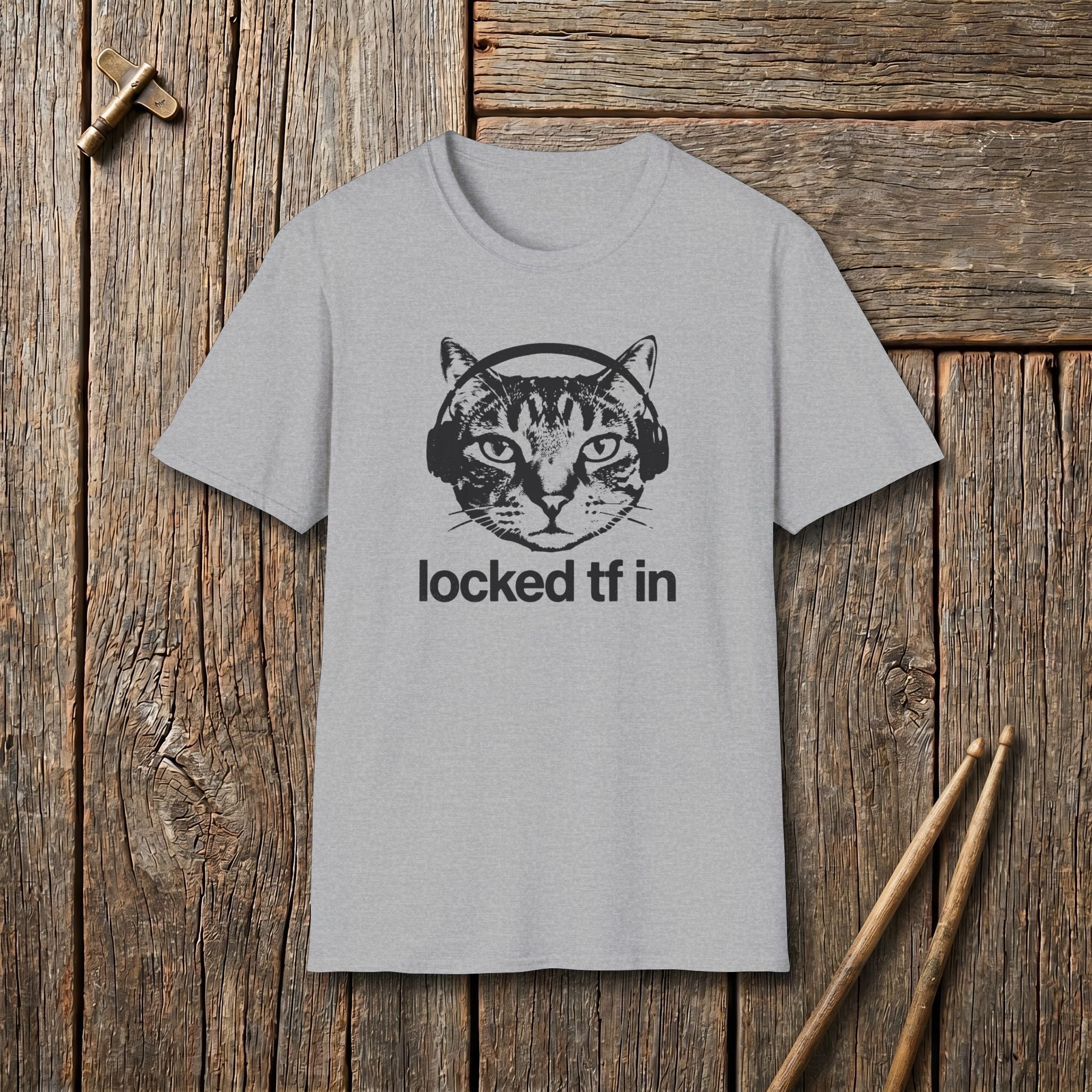 Locked TF In T-Shirt
