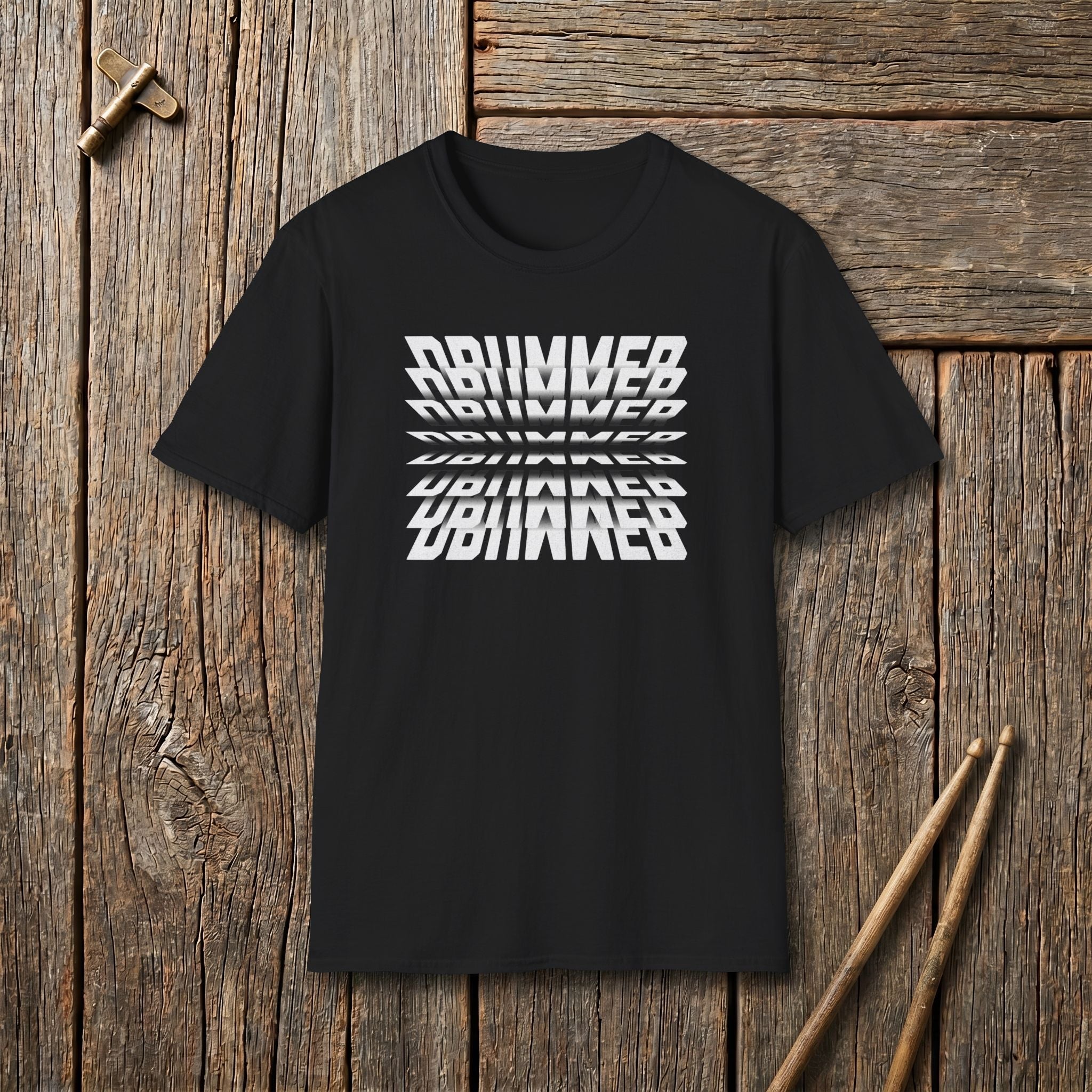 Drummer Flip Effect T-Shirt