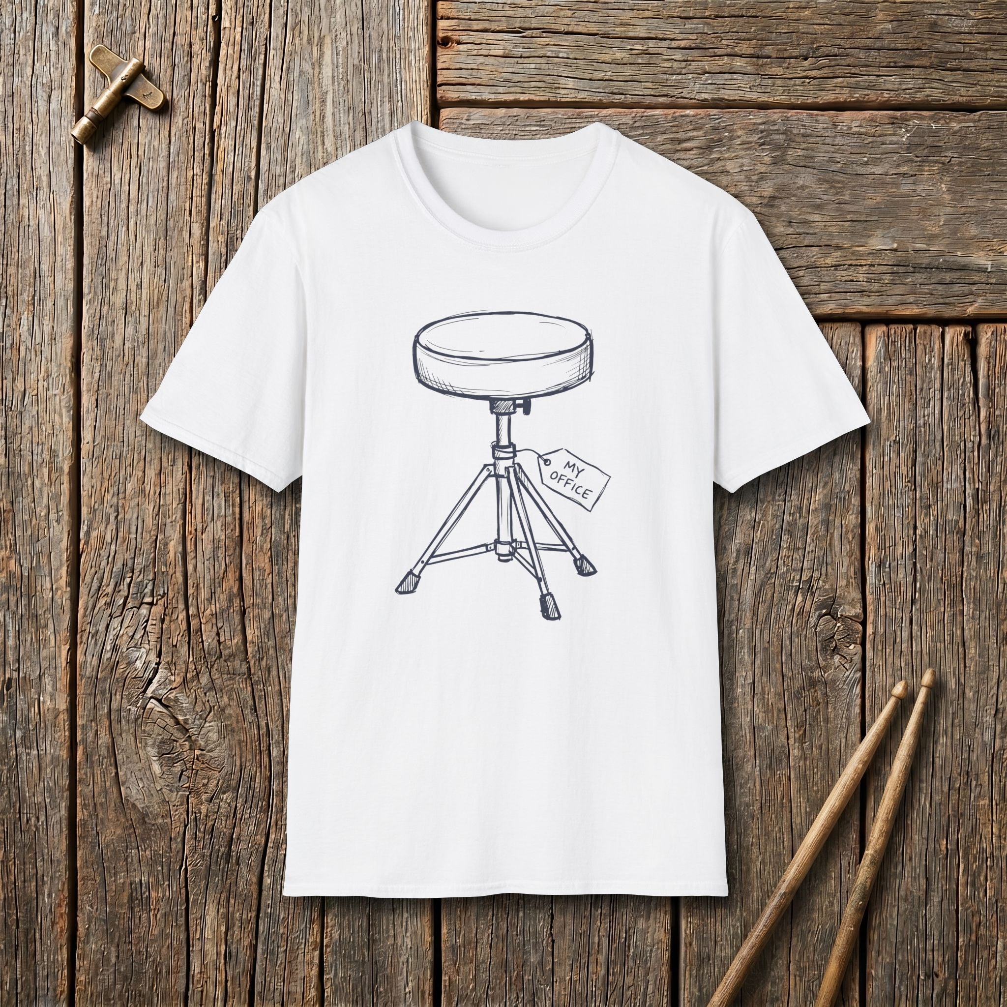 Drum Throne Sketch T-Shirt