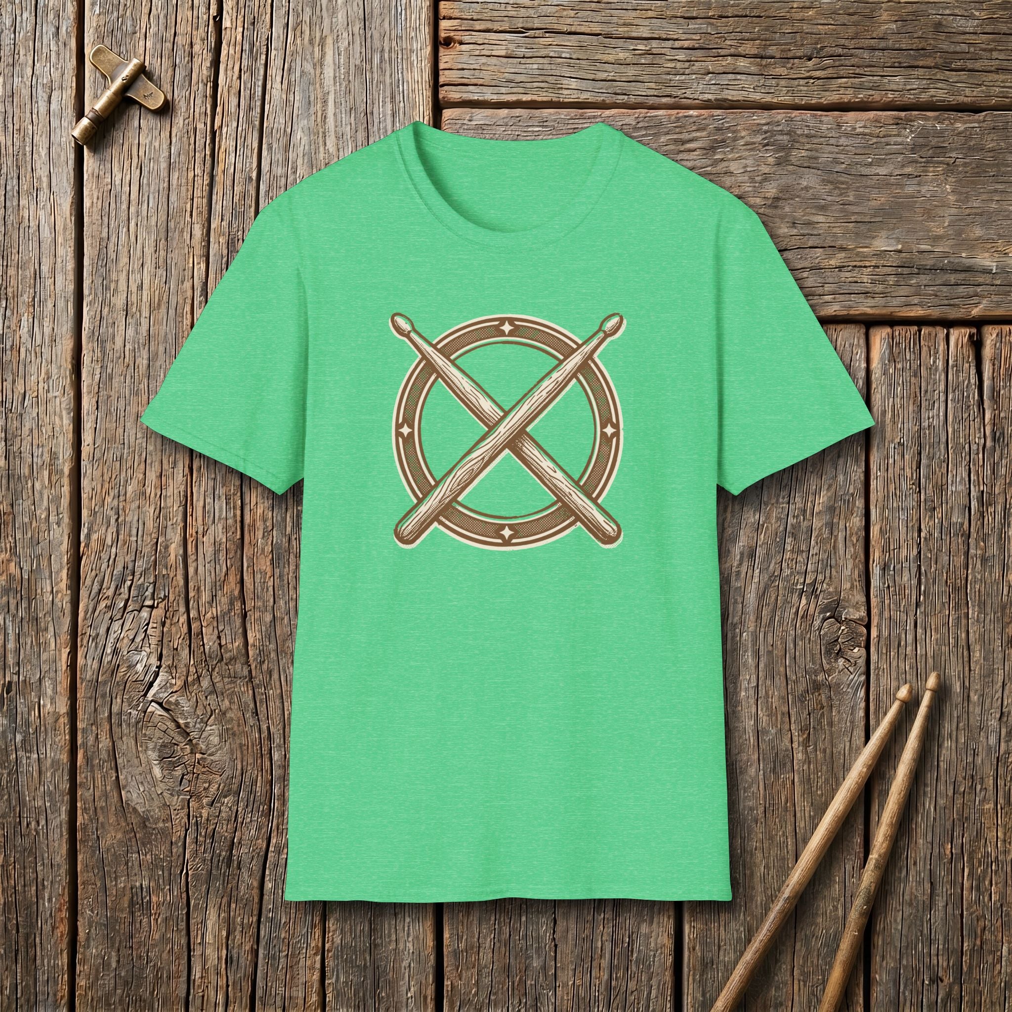 Crossed Sticks Badge T-Shirt
