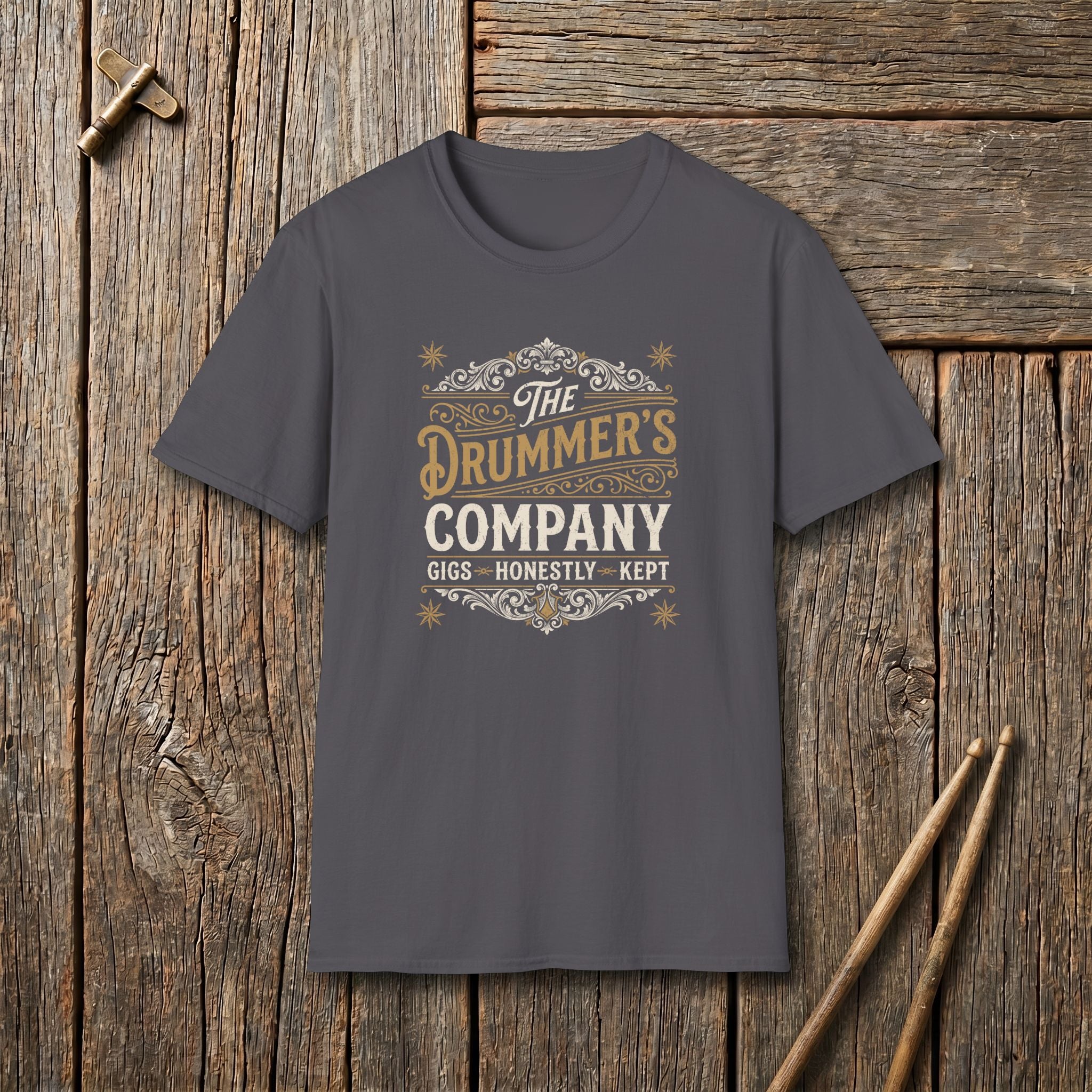 Drummers Company Vintage Style T-Shirt