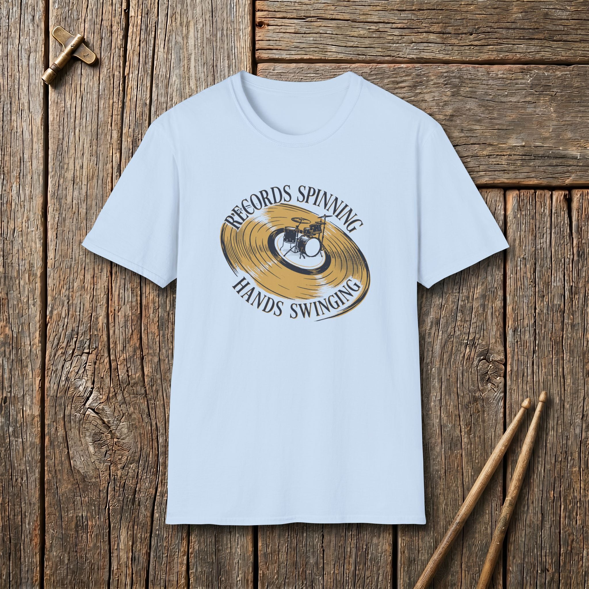 Records Spinning, Hands Swinging T-Shirt